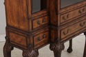 L73458: JOHN RICHARD Chippendale Walnut China Cabi