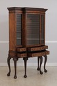 L73458: JOHN RICHARD Chippendale Walnut China Cabi