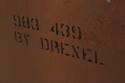 F73459: DREXEL ET CETERA Mid Century Modern Glass 