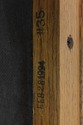 73462: STICKLEY Mission Oak Leather Spindle Settee