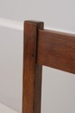 73462: STICKLEY Mission Oak Leather Spindle Settee
