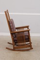 73463: STICKLEY Arts & Crafts Mission Oak Rocker 1