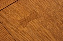 F73465: Arts & Crafts Mission Style Oak 2 Tier End