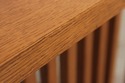 F73465: Arts & Crafts Mission Style Oak 2 Tier End