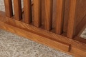 F73465: Arts & Crafts Mission Style Oak 2 Tier End