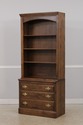 73474: Pair of ETHAN ALLEN Maple Open Bookcases