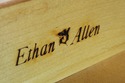 73474: Pair of ETHAN ALLEN Maple Open Bookcases
