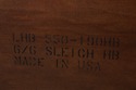 73477: LEXINGTON King Size Cherry Sheraton Style B