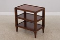 L73495: Pair of WOODRIDGE Swedish 3 Tier Lamp Tabl