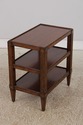 L73495: Pair of WOODRIDGE Swedish 3 Tier Lamp Tabl