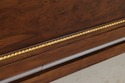 73503: KARGES King Size Walnut Gold Gilt Bed Headb