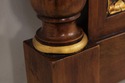 73503: KARGES King Size Walnut Gold Gilt Bed Headb
