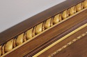 73503: KARGES King Size Walnut Gold Gilt Bed Headb