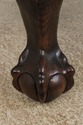 L73511: Large Clawfoot Glass Top Coffee Cocktail T