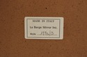 73517: LABARGE Venetian Style Wall Hanging Mirror