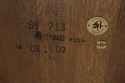 73518: STICKLEY Round Mission Oak Dining Room Tabl