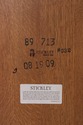 73518: STICKLEY Round Mission Oak Dining Room Tabl