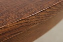 73518: STICKLEY Round Mission Oak Dining Room Tabl