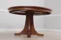 73518: STICKLEY Round Mission Oak Dining Room Tabl