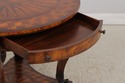 L73521: THEODORE ALEXANDER Round Sunburst 2 Drawer