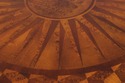 L73521: THEODORE ALEXANDER Round Sunburst 2 Drawer