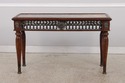 L73525: THEODORE ALEXANDER Marble Top Mahogany Con