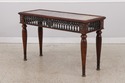 L73525: THEODORE ALEXANDER Marble Top Mahogany Con