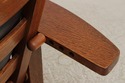 73530: STICKLEY Mission Oak Morris Chair & Matchin