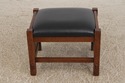 73530: STICKLEY Mission Oak Morris Chair & Matchin