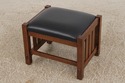 73530: STICKLEY Mission Oak Morris Chair & Matchin