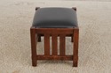 73530: STICKLEY Mission Oak Morris Chair & Matchin