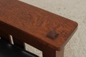 73530: STICKLEY Mission Oak Morris Chair & Matchin