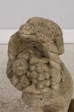 F73534: Vintage Weathered Concrete Garden Dog Stat
