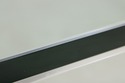 F73535: Mid Century Modern Lucite Base Glass Top C