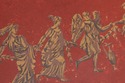 L73538: Vintage Italian Neoclassical Paint Decorat