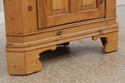 L73540: Chippendale Scrub Pine Corner Cupboard Chi