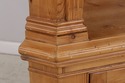 L73540: Chippendale Scrub Pine Corner Cupboard Chi