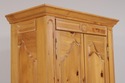 L73541: Chippendale Distressed Washed Pine Bar Cab