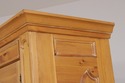 L73541: Chippendale Distressed Washed Pine Bar Cab