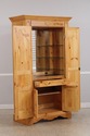 L73541: Chippendale Distressed Washed Pine Bar Cab