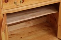 L73541: Chippendale Distressed Washed Pine Bar Cab