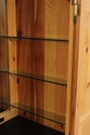 L73541: Chippendale Distressed Washed Pine Bar Cab
