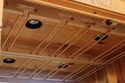 L73541: Chippendale Distressed Washed Pine Bar Cab