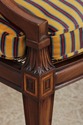 L73558: Pair of Vintage Adams Style Painted Arm Ch