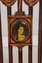 L73558: Pair of Vintage Adams Style Painted Arm Ch