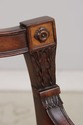 L73558: Pair of Vintage Adams Style Painted Arm Ch