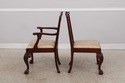 73562: Set Of 8 BAKER Chippendale Mahogany Dining 