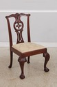 73562: Set Of 8 BAKER Chippendale Mahogany Dining 