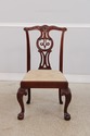 73562: Set Of 8 BAKER Chippendale Mahogany Dining 