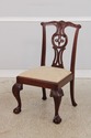 73562: Set Of 8 BAKER Chippendale Mahogany Dining 